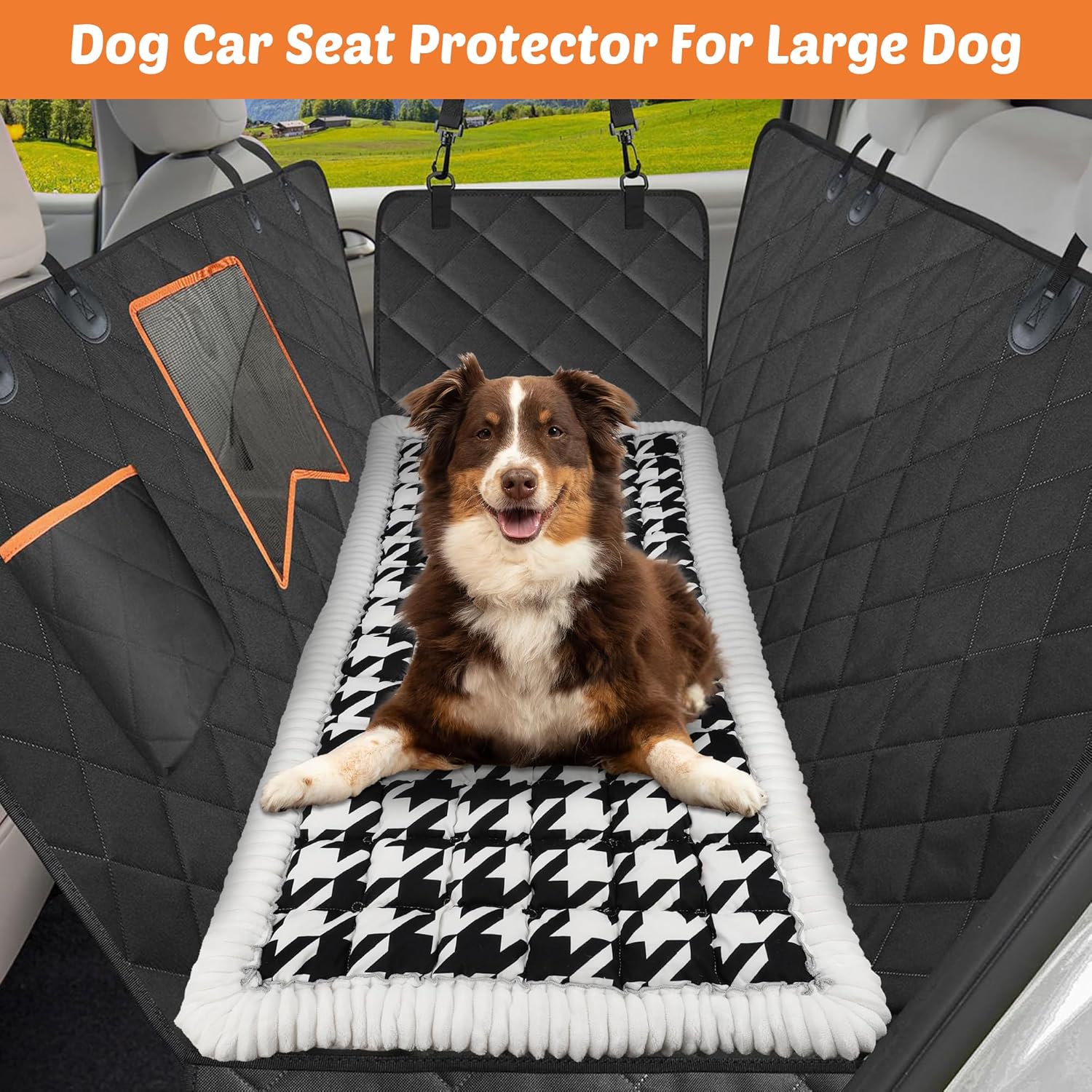 Backseat Dog Car Bed