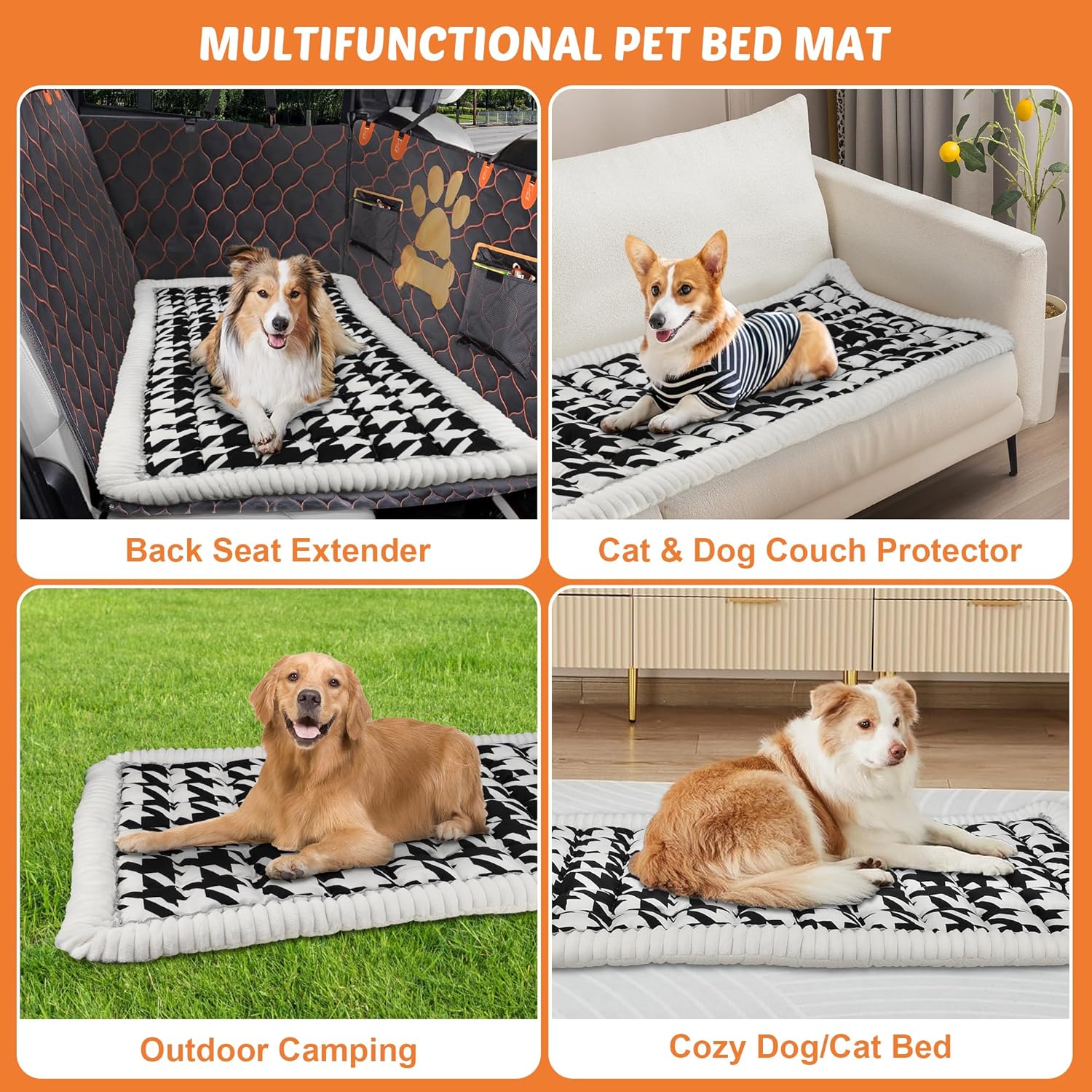Backseat Dog Car Bed