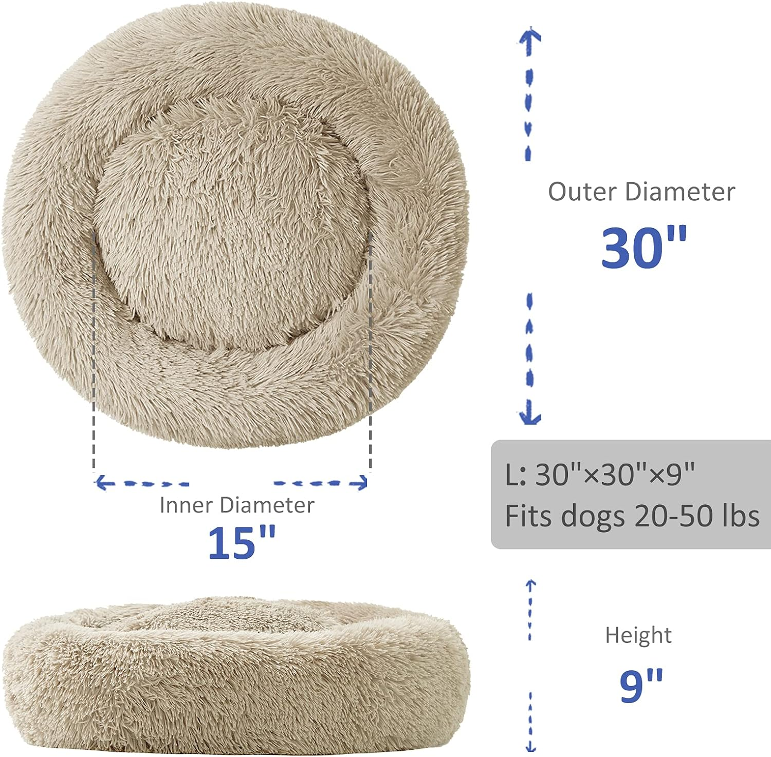 Calming Donut Bed